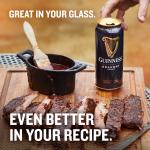 Guinness Draught Stout Import Beer, 4 pack, 14.9 fl oz Cans, 4.2% ABV