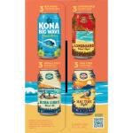 Kona Wave Rider Variety pack 12 pack, 12 fl oz Aluminum Cans, Craft Beer, 4.6% ABV