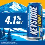 Keystone Light American Beer, 30 Pack, 12 fl oz Aluminum Cans, 4.1% ABV