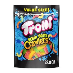 Trolli Sour Brite Crawlers Gummies, Assorted Flavors