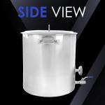 Concord 40 QT Stainless Steel Mash Tun