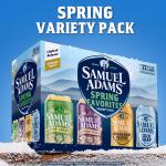 Samuel Adams Spring Favorites Seasonal Variety Craft Beer, 12 pack, 12 fl. oz. Cans, 4.7%-5.5% ABV