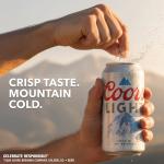 Coors Light American Beer, 30 Pack, 12 fl oz Aluminum Cans, 4.2% ABV