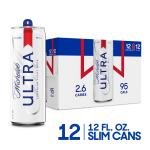 Michelob ULTRA Superior American Light Lager Beer 12 pack 12 fl oz Aluminum Cans 4.2% ABV