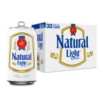 Natural Light American Lager Beer 30 pack 12 fl oz Aluminum Cans 4.2% ABV