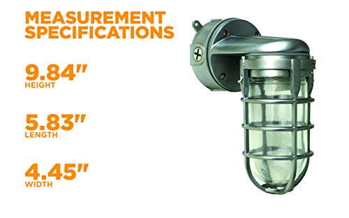 Woods L1707SV Traditional 150W Sauna Light