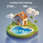 Cordless Robotic Pool Cleaner for Inground Pools