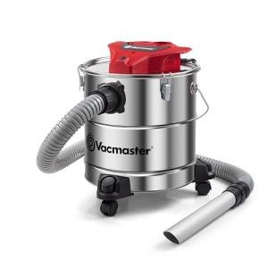 Vacmaster 5-Gallon Stainless Steel Ash Vacuum - Red