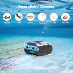 Cordless Robotic Pool Cleaner for Inground Pools