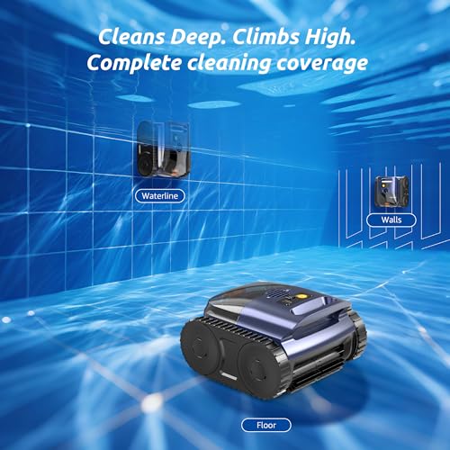 Cordless Robotic Pool Cleaner for Inground Pools