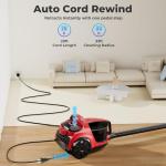 Powerful 1600W Bagless Canister Vacuum Cleaner