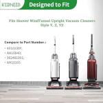 8-Pack HEPA Vacuum Bags for Hoover WindTunnel