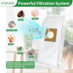 8-Pack HEPA Vacuum Bags for Hoover WindTunnel