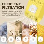 Replacement Vacuum Bags for Kenmore & Panasonic - 12 Pack