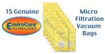 Replacement Vacuum Bags for Kenmore and Panasonic, 15 Pack