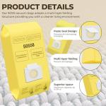 Replacement Vacuum Bags for Kenmore & Panasonic - 12 Pack