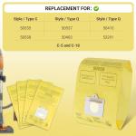 Kenmore Canister Vacuum Bags Type C/Q - 10 Pack