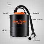 BACOENG 4 Gallon Ash Vacuum for Stoves & Grills