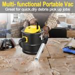 SIPPON 4 Gallon Ash Vacuum with Blower Function