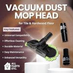 Vacuum Dust Mop Head for Tile & Hardwood Floors