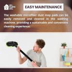 Vacuum Dust Mop Head for Tile & Hardwood Floors