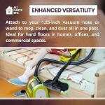 Vacuum Dust Mop Head for Tile & Hardwood Floors