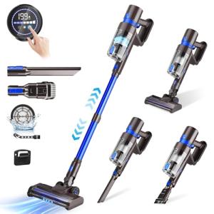 KCLASO Cordless Vacuum Cleaner with Touch Screen