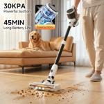 BSNAW Cordless Vacuum Cleaner - Lightweight, 45Mins Runtime