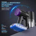 Bieiao Cordless Stick Vacuum with LED Display