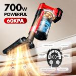 Cordless Stick Vacuum with Dual Batteries and Modes