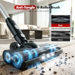 Cordless Stick Vacuum with Dual Batteries and Modes