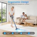 BlueEpic Cordless Vacuum Cleaner - 45KPA Power