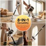 BSNAW Cordless Vacuum Cleaner - Lightweight, 45Mins Runtime