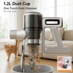 BSNAW Cordless Vacuum Cleaner - Lightweight, 45Mins Runtime