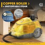 Powerful Steam Cleaner with 26 Accessories and Safety Lock