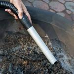 Snow Joe Bagless Ash Vacuum Cleaner with Hose