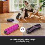 Eureka E20 Robot Vacuum with Bagless Self Emptying Station, Robotic Vacuum and Mop Combo, 45-Day Capacity, Upgraded 8000Pa Suction and Anti Hair-Tangling Brush, LiDAR Navigation, App Control