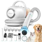 Neakasa P1 Pro Dog Grooming Vacuum Kit, 6-in-1 Pet Hair Grooming with Clippers and Vacuum, 9000Pa Suction, Low Noise, 1L Dust Cup for Home Shedding & Trimming