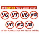 Qualtex Dyson Hardwood Floor Attachment Articulating Vacuum Cleaner Hard Floor Tool 920018-04