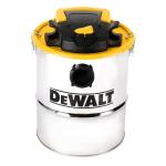 DEWALT Ash Vacuum DXV04A, 4 Gallon Metal Canister, 4 HP Powerful Motor, Strong Suction, and Efficient Filtration Safe Ash Vacuum for Pellet Stoves, Fireplaces, and BBQ Grills
