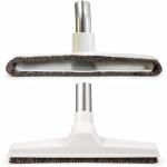 Upgraded 32 mm (1.25”, or 1 1/4") Horse Hair Vacuum Floor Brush Attachment, 10” Wide Hard-Floor Head with Metal Neck, Compatible with Eureka Canister & Upright Vacuums and All 1-1/4” Universal Wands