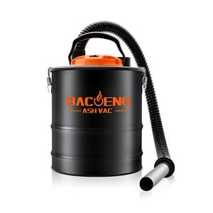 BACOENG Ash Vacuum for Pellet Stoves, 4 Gallon Ash Vac, Ash Vacuum Cleaner for Fireplaces, Wood Stove, Pellet Grill