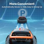 Cordless Robotic Pool Cleaner, Pool Vacuum for Above Ground Pool Lasts 90 Min, Portable, Self-Parking, Ideal for Pools up to 860 sq.ft