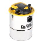 DEWALT Ash Vacuum DXV04A, 4 Gallon Metal Canister, 4 HP Powerful Motor, Strong Suction, and Efficient Filtration Safe Ash Vacuum for Pellet Stoves, Fireplaces, and BBQ Grills