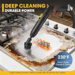 Powerful Steam Cleaner with 26 Accessories and Safety Lock