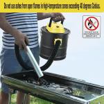 SIPPON Ash Vacuum Cleaner, Pellet Stove Vacuum Cleaner with Blower Function, 800W Powerful Suction 2.6 Gallon All-in-One Ash Vacuum for Fireplaces, Pellet Stoves(Do not Exceed 104°F (40°C)