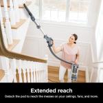 Shark Performance Powered Lift-Away Upright Vacuum, Ultra-Powerful Suction, No Hair Wrap, LED Headlights, Pet Hair Pickup, Carpets & Hardfloors, Odor Neutralizer Technology, Nordic Blue, UV2500