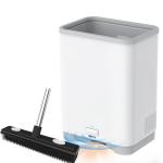 Thamtu Touchless Vacuum Automatic Dustpan Cleaner Pet Hair Remover Vacuum Cleaner with Dust Bag Electric Dustpan for Sweeping Hair Vacuum for Salons Food Dirt Kitchen