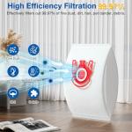 20 Pack 3D Airclean FJM Vacuum Cleaner Bags Compatible with Miele FJM Vacuum Cleaner, Compact C1, Compact C2, Complete C1, S241, S290, S300i, S500, S700, S4, S6 Series, Replaces Part 10123220