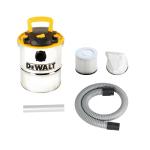 DEWALT Ash Vacuum DXV04A, 4 Gallon Metal Canister, 4 HP Powerful Motor, Strong Suction, and Efficient Filtration Safe Ash Vacuum for Pellet Stoves, Fireplaces, and BBQ Grills